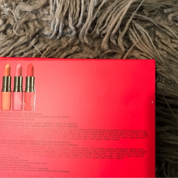 MAC 3-Pc. Three Cheers! Lipstick Set/brand new - Picture 6 of 8